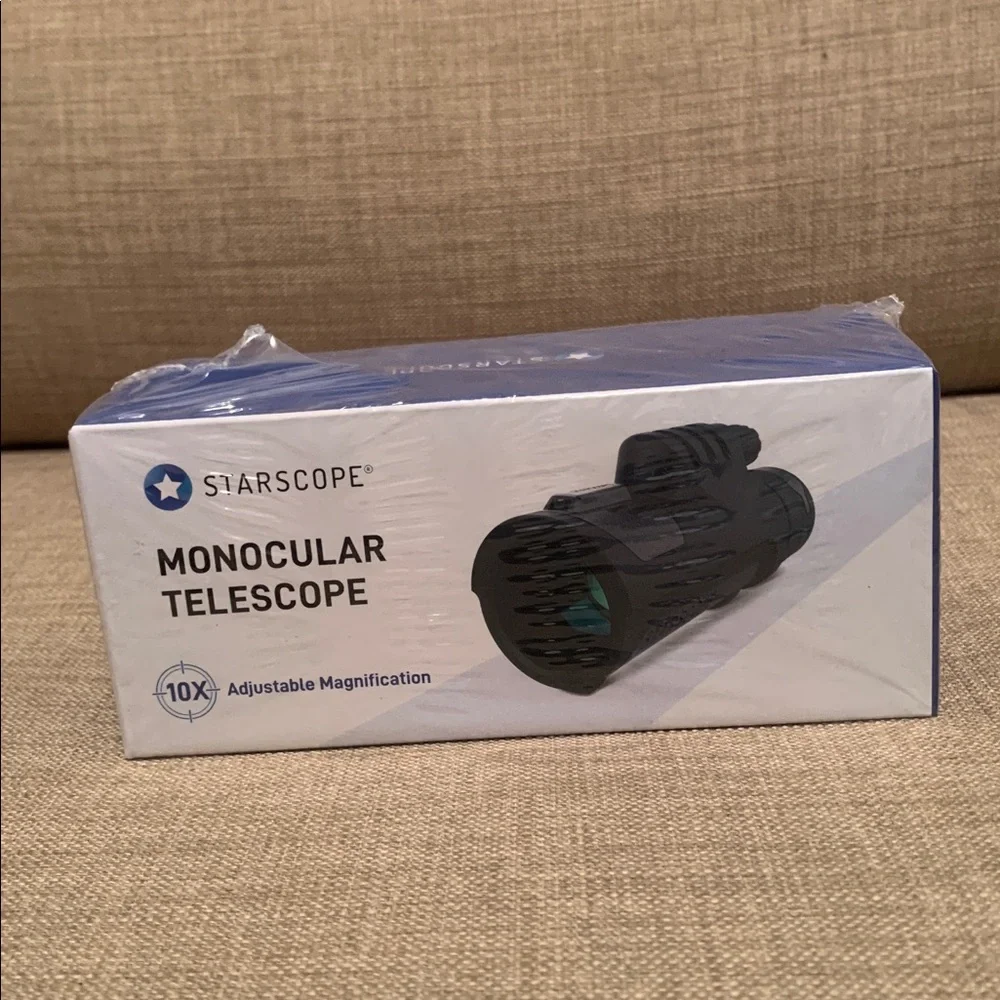 Black Monocular Telescope